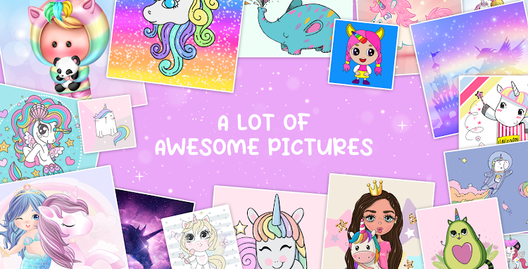 #7. Unicorn puzzles (Android) By: Girls Photo Editor