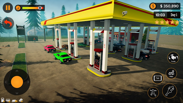 #8. Gas Station Business Simulator (Android) By: Wondrous Games