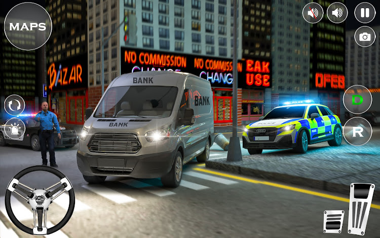 #4. Police Game Simulator: Cop Car (Android) By: FreeStyle Games