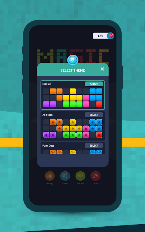 #3. Magic Three Puzzle Brain Game (Android) By: Pixel Cube