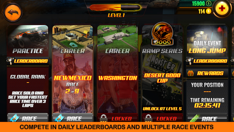 #5. SuperTrucks Offroad Racing (Android) By: Meltdown Interactive