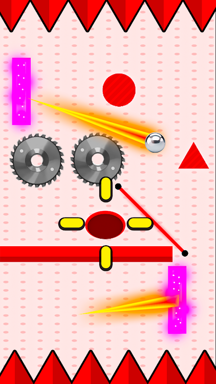 #7. Ball Escape - Bounce Puzzle (Android) By: bu4aru