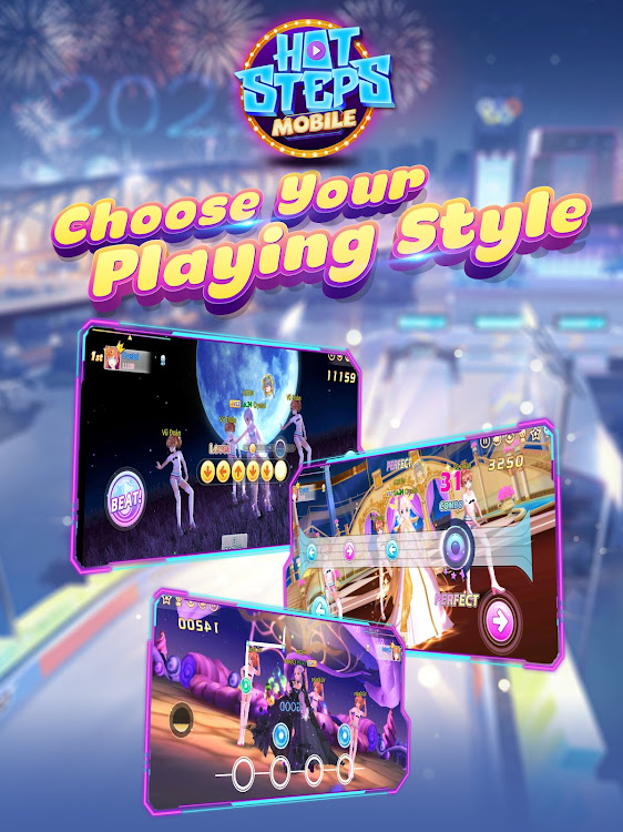 #2. Dance On - Hotsteps Mobile (Android) By: AVQ Game