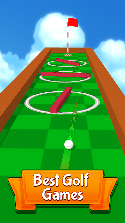 #3. Mini Golf Games: Putt Putt 3D (Android) By: Puzzle Cats