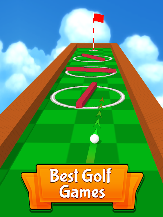 #9. Mini Golf Games: Putt Putt 3D (Android) By: Puzzle Cats