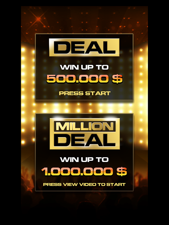 #6. Deal To Be A Millionaire (Android) By: Niceteen Games