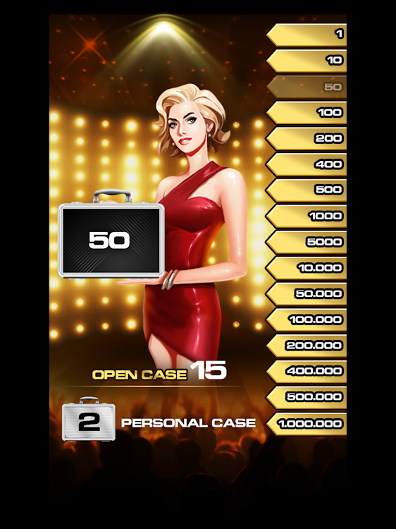 #9. Deal To Be A Millionaire (Android) By: Niceteen Games