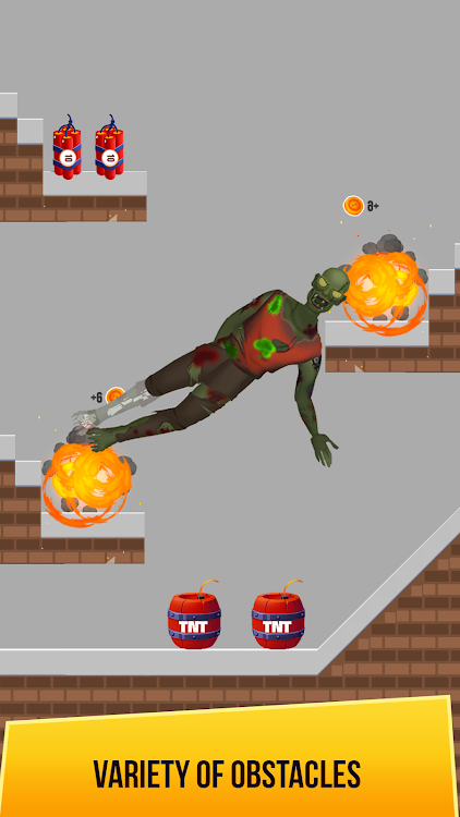 #4. Ragdoll Fall: Push & Destroy (Android) By: ABI Games Studio