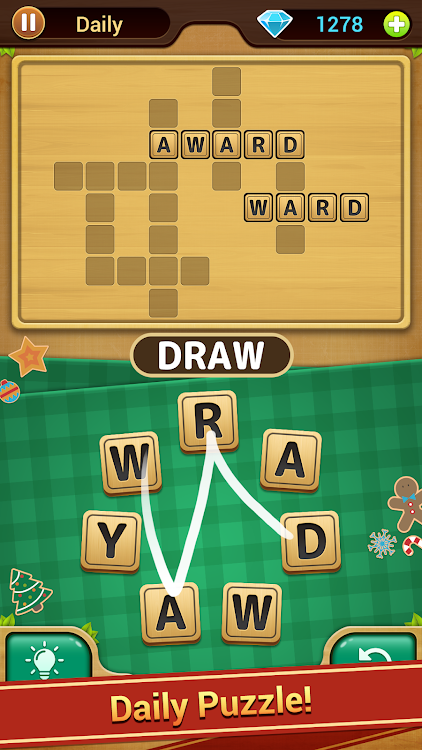 #2. Word Link (Android) By: Worzzle Games