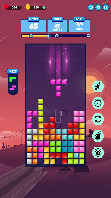 #4. Block Puzzles Blast Games (Android) By: Good Action Games