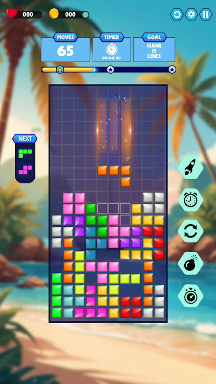 #5. Block Puzzles Blast Games (Android) By: Good Action Games