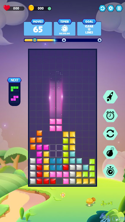 #7. Block Puzzles Blast Games (Android) By: Good Action Games