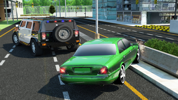 #5. Police Car Chase Driving Game (Android) By: Escape Games Studio