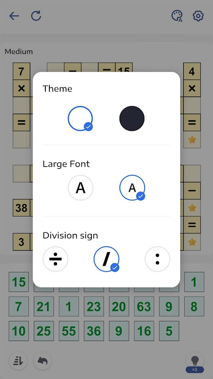 #4. Crossmath - Math Puzzle Games (Android) By: Guru Puzzle Game