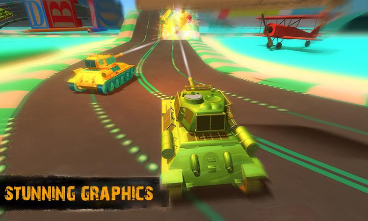 #2. Crazy Tank Racing War (Android) By: Myxtra