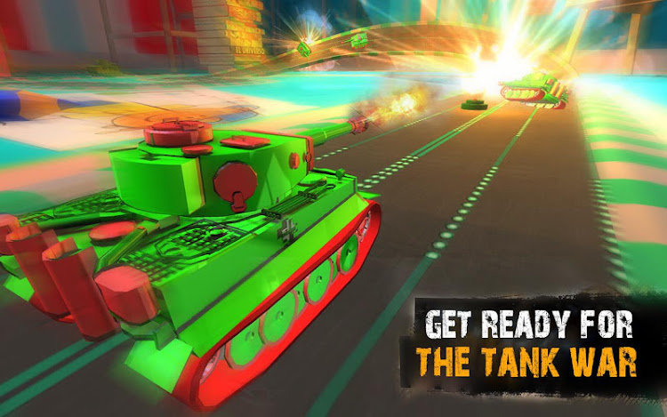 #6. Crazy Tank Racing War (Android) By: Myxtra