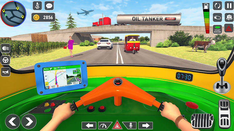 #3. TukTuk Auto Rickshaw Taxi Game (Android) By: Kooky Games