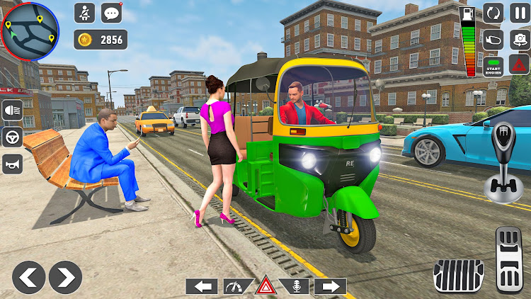 #10. TukTuk Auto Rickshaw Taxi Game (Android) By: Kooky Games