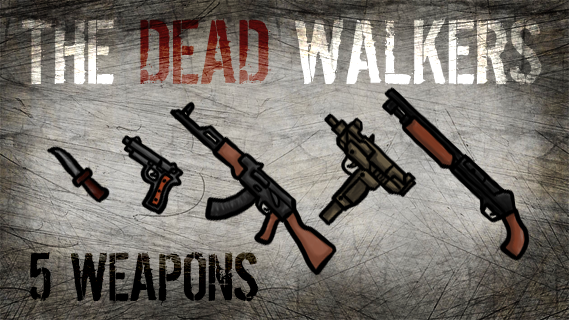 #2. The Dead Walkers (Android) By: Tinni