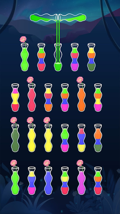 #4. SortPuz™: Water Sort Puzzle (Android) By: Dark Halo