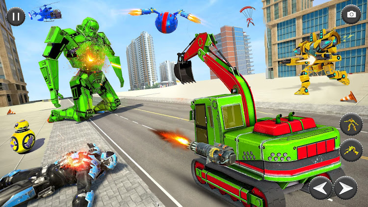 #3. Robots War– Car Transform Game (Android) By: Fast Games Studio Ltd.