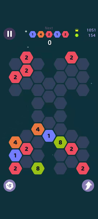 #7. Hexa Merge 2048 (Android) By: SeaApp