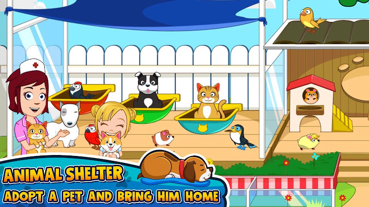 #10. My Town : Pets (Android) By: My Town Games Ltd