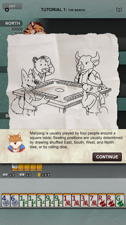 #2. Kemono Mahjong (Android) By: CyberDog Software