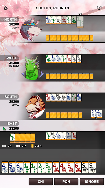 #3. Kemono Mahjong (Android) By: CyberDog Software