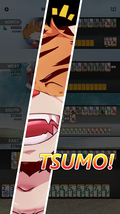 #5. Kemono Mahjong (Android) By: CyberDog Software