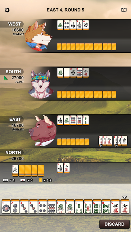 #8. Kemono Mahjong (Android) By: CyberDog Software