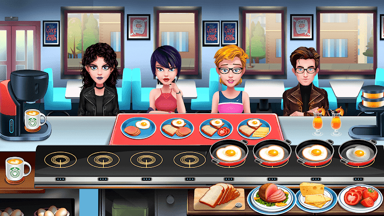 #6. Cooking Chef - Food Fever (Android) By: Rendered Ideas