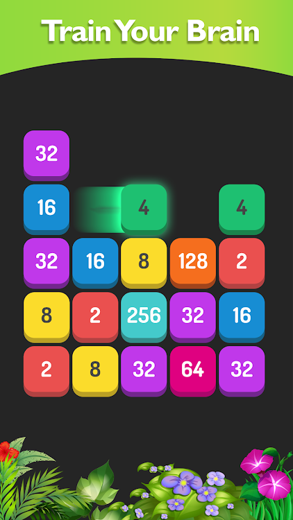 #4. Match the Number - 2048 Game (Android) By: Inspired Square FZE