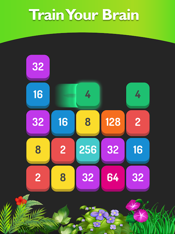 #9. Match the Number - 2048 Game (Android) By: Inspired Square FZE