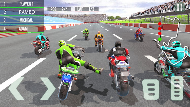 #2. Bike Racing Game: Bike Game (Android) By: TGame-Studio