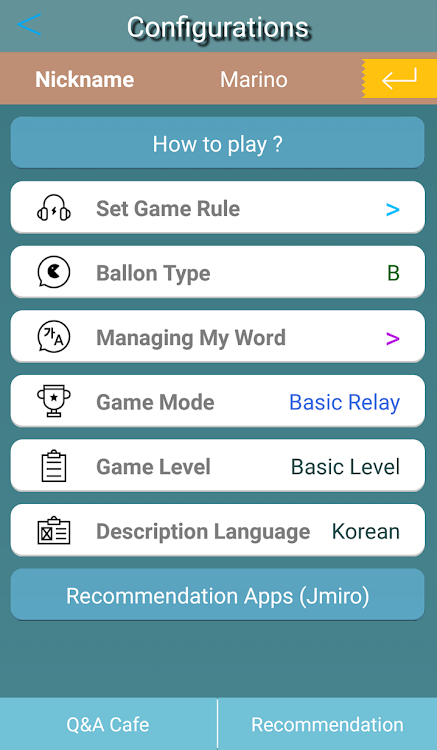 #5. Korean Relay(Premium) (Android) By: plantymobile