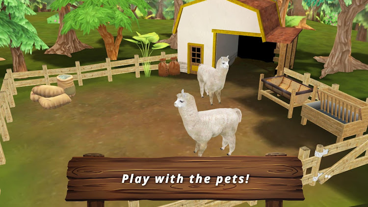 #6. My Animal Hotel Premium (Android) By: Trophy Games - Animal Games