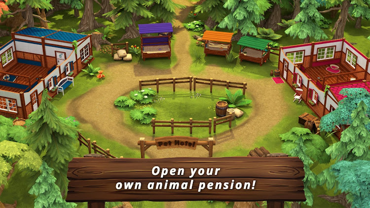 #9. My Animal Hotel Premium (Android) By: Trophy Games - Animal Games