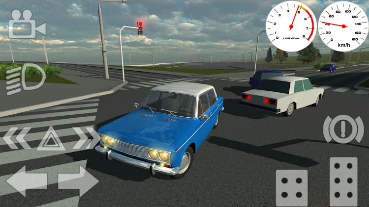 #4. Russian Classic Car Simulator (Android) By: nikita4everpro