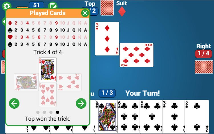 #9. Spades Classic (Android) By: Neoclassic Tech Pvt. Ltd.