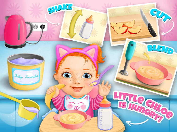 #10. Sweet Baby Girl Daycare (Android) By: TutoTOONS