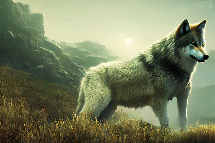 #3. The Wild Wolf Simulator 2022 (Android) By: Limitless Gamez