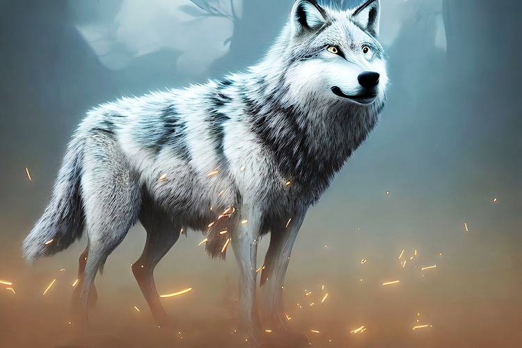 #5. The Wild Wolf Simulator 2022 (Android) By: Limitless Gamez