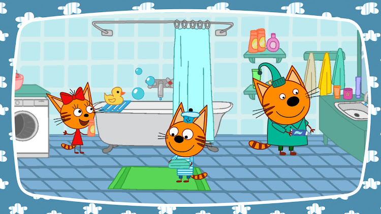 #2. Kid-E-Cats Playhouse (Android) By: Hippo Kids Games