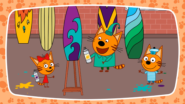 #5. Kid-E-Cats Playhouse (Android) By: Hippo Kids Games