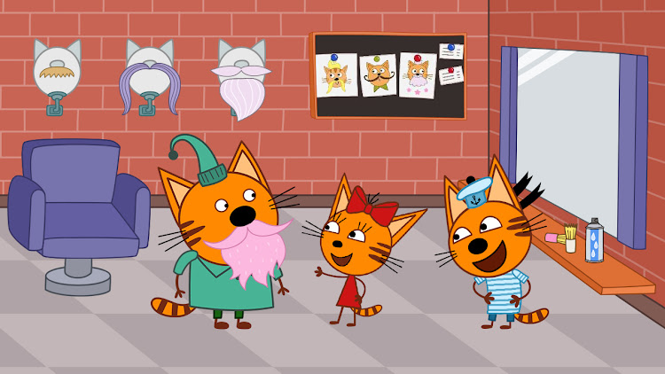 #8. Kid-E-Cats Playhouse (Android) By: Hippo Kids Games