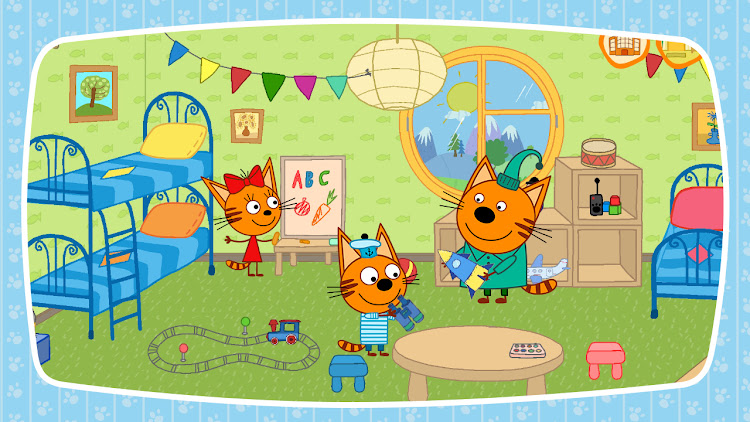 #9. Kid-E-Cats Playhouse (Android) By: Hippo Kids Games