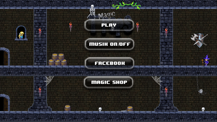 #2. Magic Traps: Retro Adventure (Android) By: Hoogames