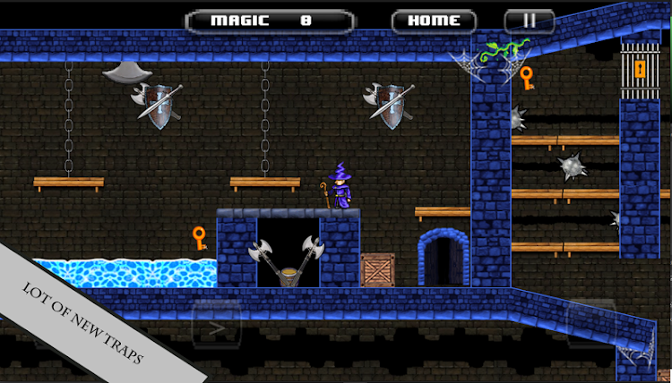 #6. Magic Traps: Retro Adventure (Android) By: Hoogames