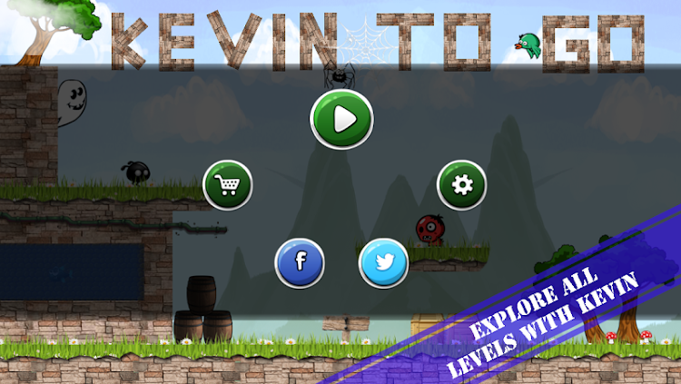 #5. Kevin to go - Jump & Run (Android) By: Hoogames